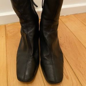 Leather Zara Zip Boots